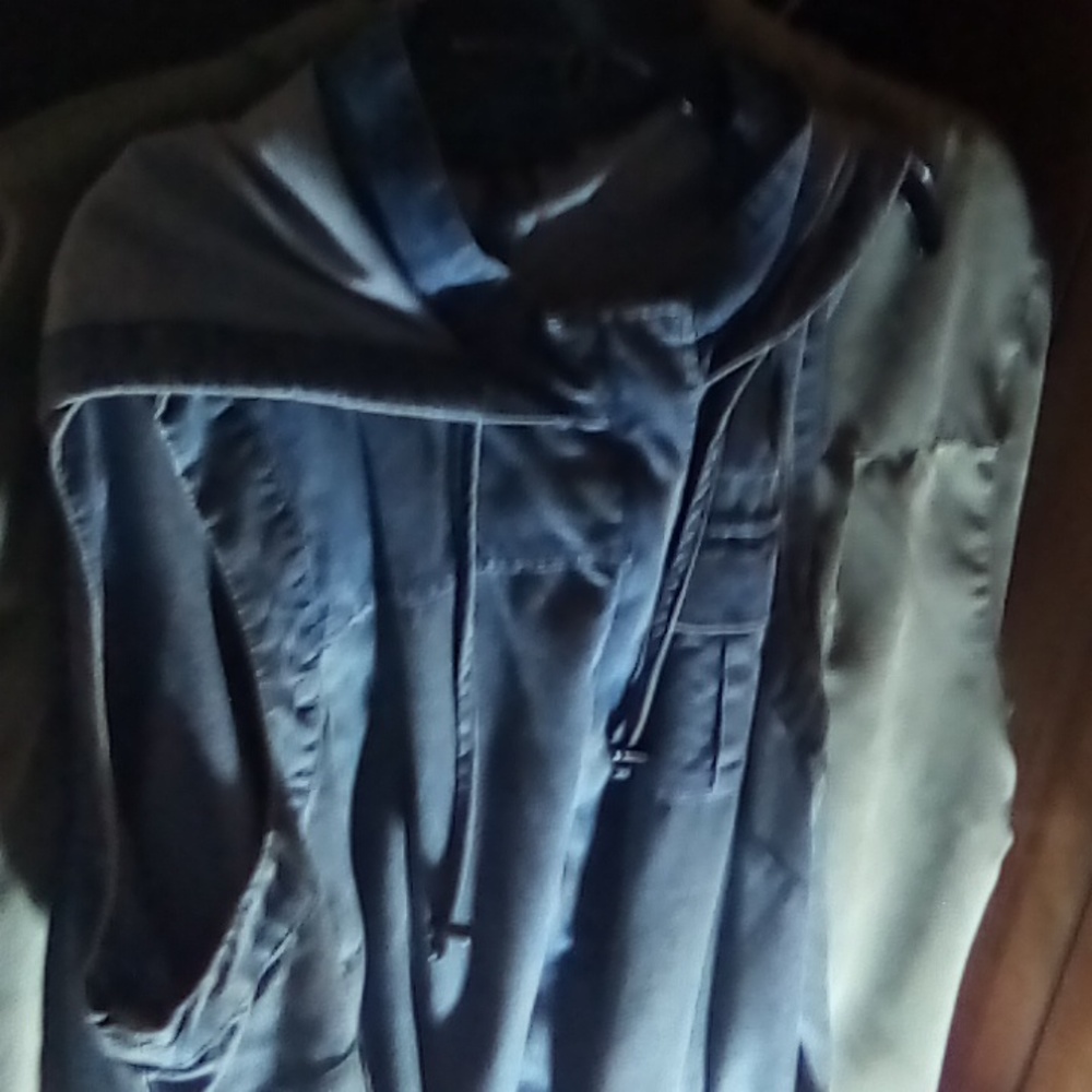 Jean blouse